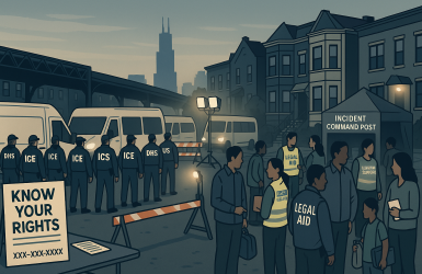 सिकागोमा आप्रवासी माथि धरपकडको तयारी